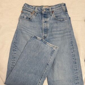 Levi's Classic Blue Denim Jeans